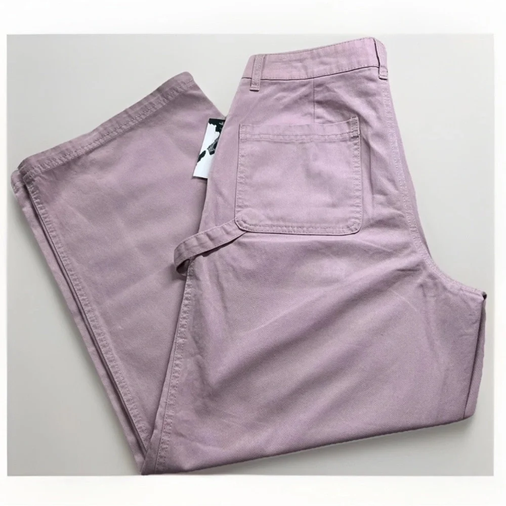 Women’s Carpenter ~ Wide Leg ~ Baggy Pants Wild Fable, Size 10, NWT Y2K style - Picture 2 of 10